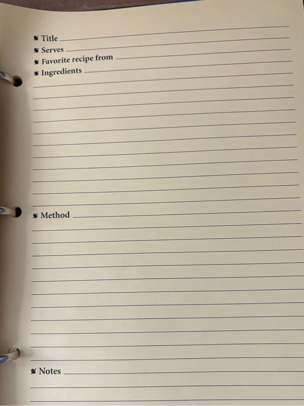 Vintage 2002 Laurie Korsgaden Recipes from the Heart Binder Cottagecore Country